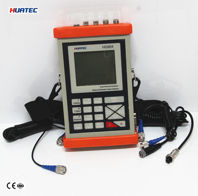 手持ち型のデュアル・チャネル携帯用振動検光子のつりあい機HG904のデータ収集装置